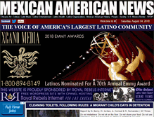 Tablet Screenshot of mexican-american.org